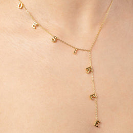 Collana Nome Verticale