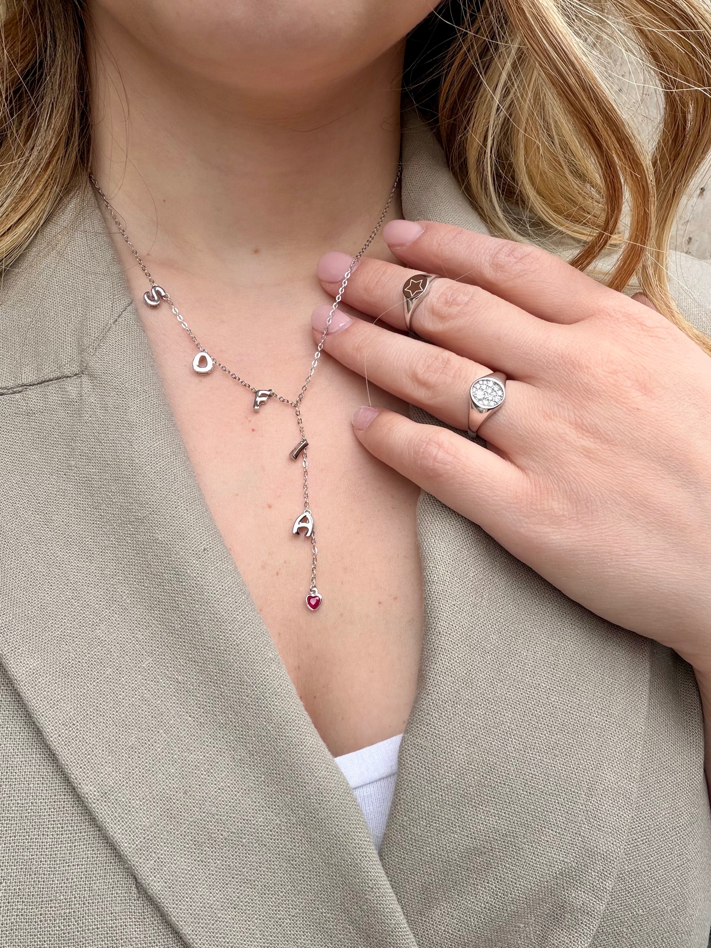 Collana Nome Verticale