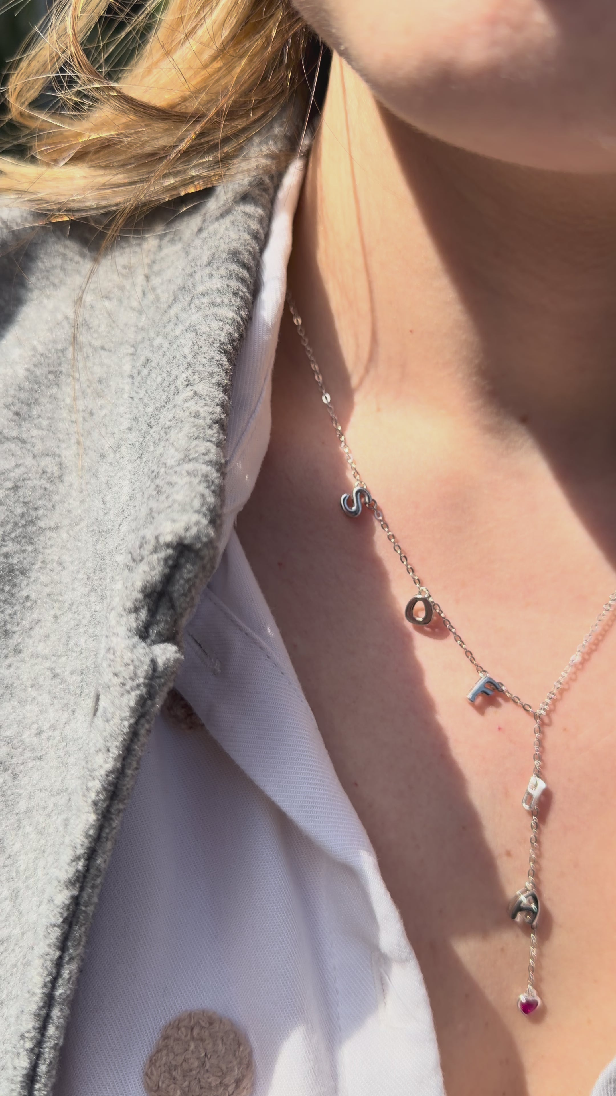 Collana Nome Verticale